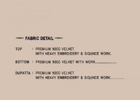 Wahida By Sargam Velvet Heavy Designer Salwar Suits Catalog